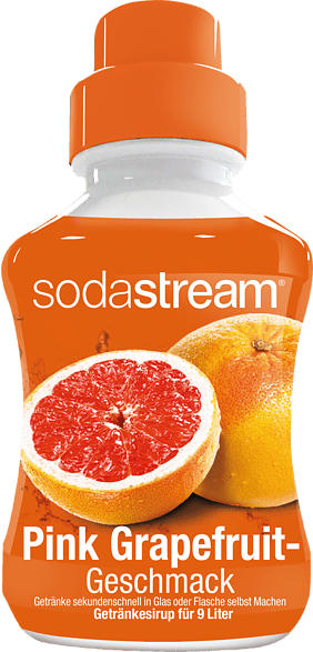 Sodastream Getränkesirup Pink-Grapefruit-Geschmack, 375 ml