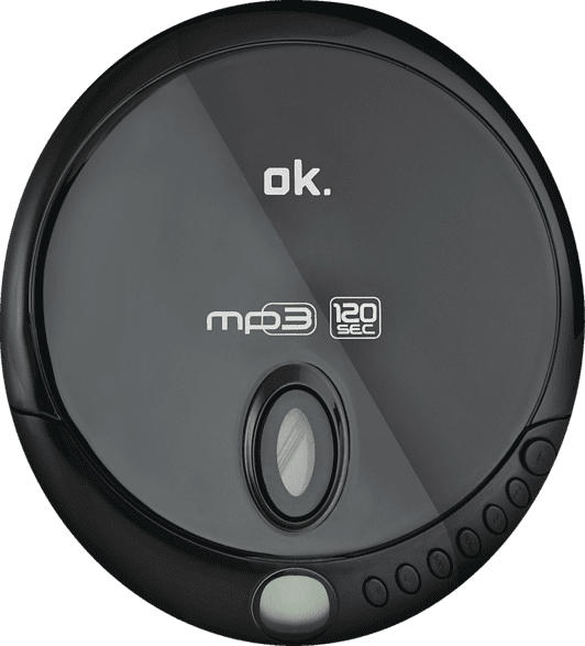 ok. OPC 310-B Tragbarer CD Player, schwarz