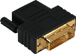Kompaktadapter, DVI-D-Stecker - HDMI™-Kupplung (123362)