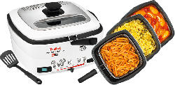 Fritteuse FR 4950 Versalio Deluxe Weiß/Schwarz