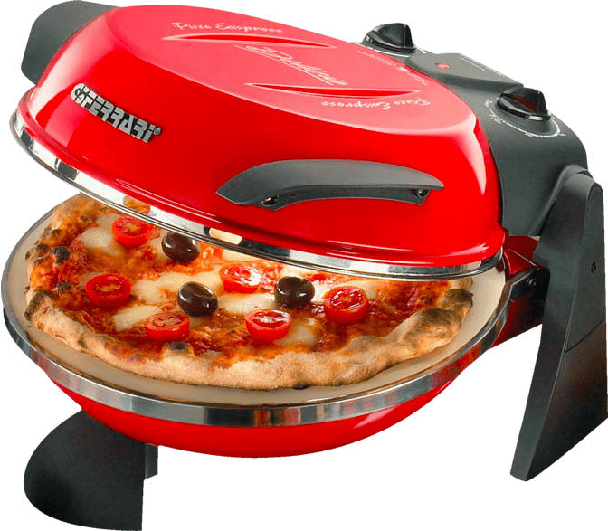 G3FERRARI G3FERRARI G1000602 Pizzaofen 400°C Delizia rot; Minibackofen