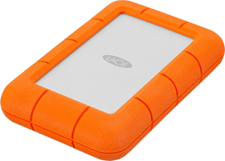 Lacie Rugged Mini 4TB, silber, USB (LAC9000633); Festplatte