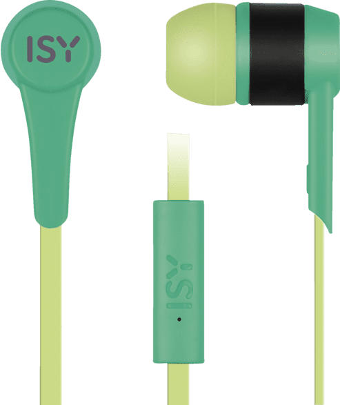 ISY Kopfhörer In Ear IIE-1101, grün