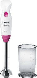 BOSCH MSM2410PW CleverMixx Stabmixer Weiß/Pink (400 Watt)