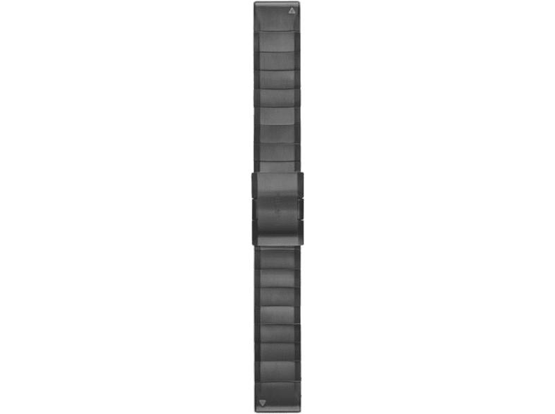 Armband QuickFit 22mm Edelstahl, schiefergrau (010-12496-06)