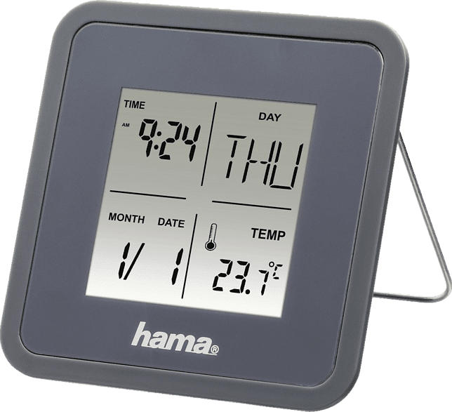 Wecker "Multi", Grau