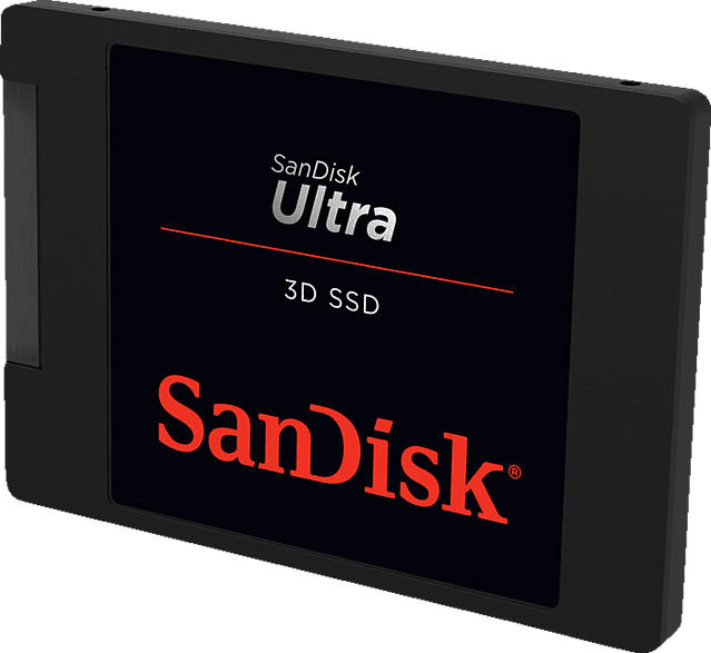 SANDISK SanDisk Ultra® 3D, 2 TB SSD, Interner Speicher, 2.5 Zoll, intern