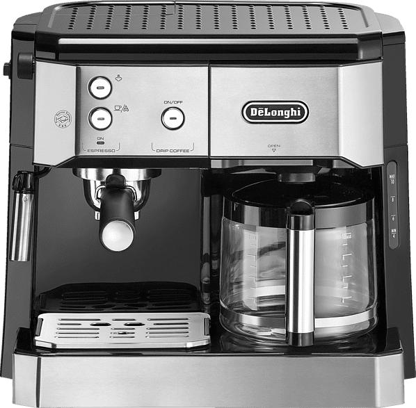 DELONGHI BCO 421.S Kombi Kaffeemaschine Silber/Schwarz