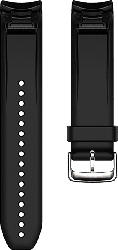 Silikonarmband QuickFit 22mm für Approach S60, schwarz (010-12500-03)