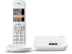 Schnurlostelefon E370A mit Anrufbeantworter, weiß (S30852-H2841-C102)