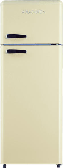 WOLKENSTEIN GK212.4RT Kühlgefrierkombination (A++, 167 kWh/Jahr, 1456 mm hoch, Creme)