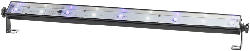 LED Lichteffekt NightFluo Lighting bar mit 5 UV LEDs + 4 Flash LEDs