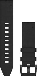 Lederarmband QuickFit 22 für fenix 5, schwarz (010-12740-01)