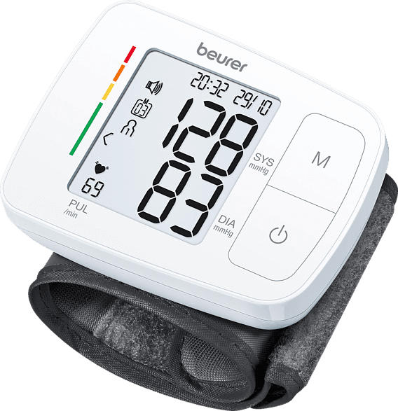 Beurer 650.46 BC 21 Blutdruckmessgerät (Batteriebetrieb, Messung am Handgelenk, Manschettenumfang: 14 - 19,5 cm)