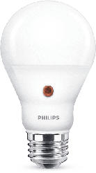 LED Lampe 60W mit Lichtsensor Weiß