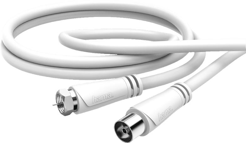 HAMA F-Stecker - Koax-Kupplung SAT-Anschlusskabel