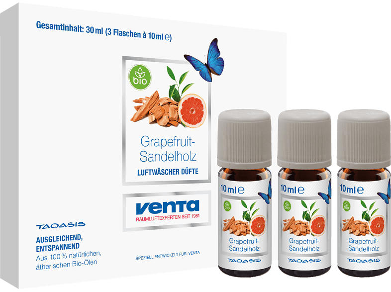 VENTA 6046000 Grapefruit-Sandelholz Duftöl, Mehrfarbig