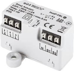 Jalousieaktor-Unterputz 151398A0 151398A0 Grau