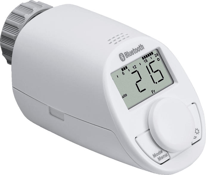 EQIVA 141771E0 BT Smart Heizkörperthermostat, Weiß