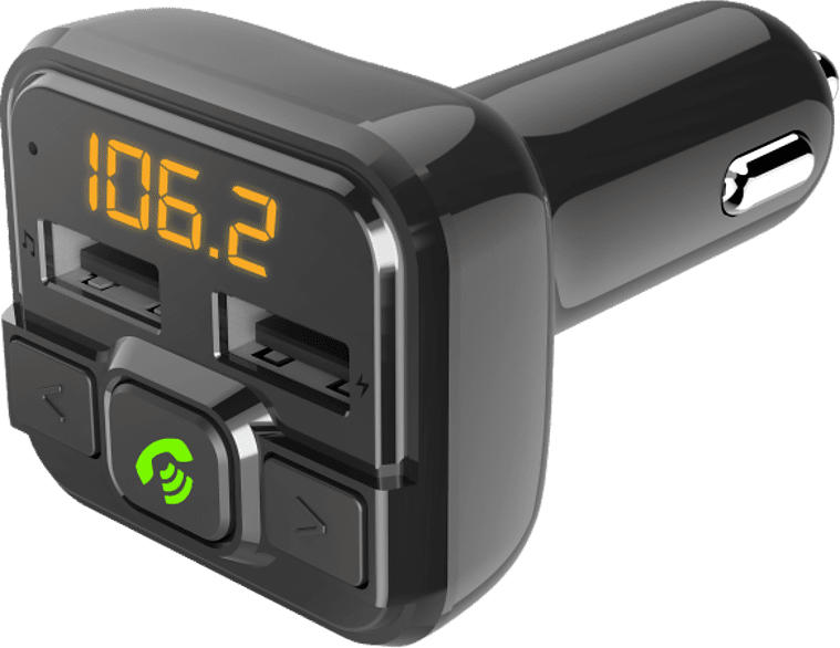 FM-Transmitter mit Bluetooth und Freisprechfunktion