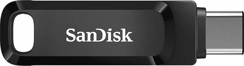SanDisk USB Stick Dual Drive Go 128GB, 3.0, schwarz (SDDDC3-128G-G46)