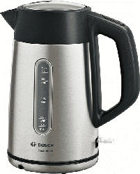 Wasserkocher Design Line 1.7l Edelstahl TWK4P440 (geeignet für Links- und Rechtshänder)