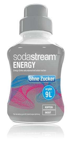 Getränkesirup Energy Ohne Zucker, 375 ml