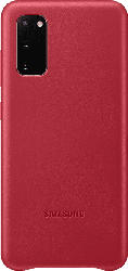 Leather Cover für Galaxy S20, Rot