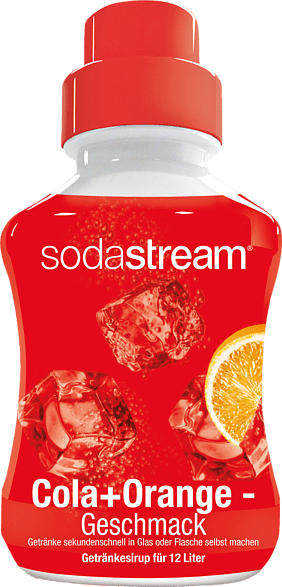 Sodastream Getränkesirup Cola+Orange-Geschmack, 500 ml