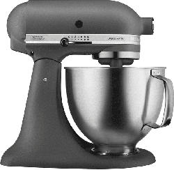 Küchenmaschine 5 KSM 156 HBEGR ARTISAN MATTE GREY & BRUSHED BOWL