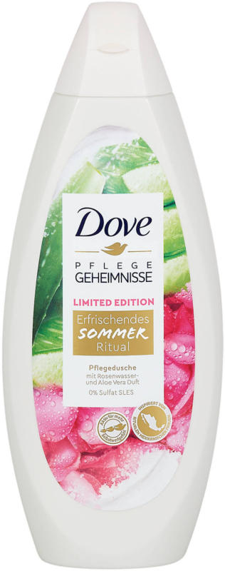 Dove Pflegegeheimnisse Pflegedusche mit Rosenwasser & Aloe Vera