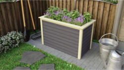 Hochbeet Terragrau B: 133 cm Fichte