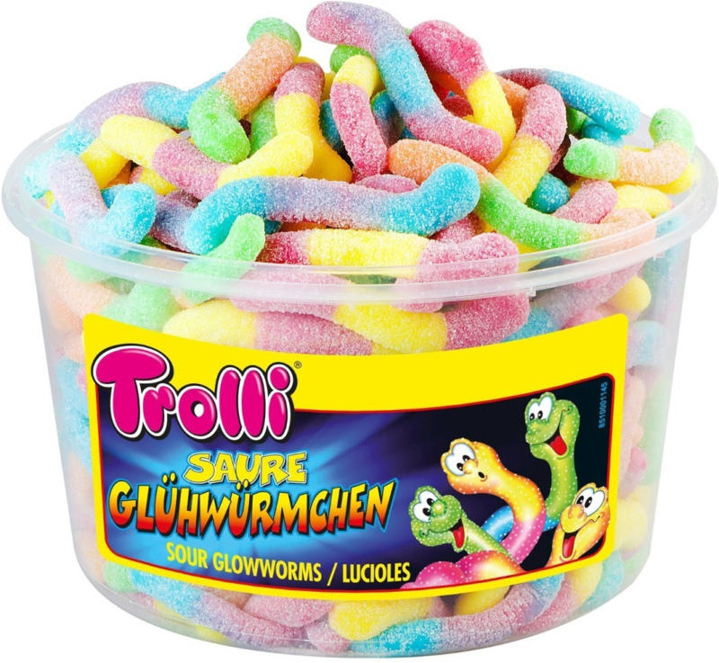 Trolli Saure Glühwürmchen 1050 g -