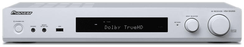 AV-Receiver VSX-S520D, weiß