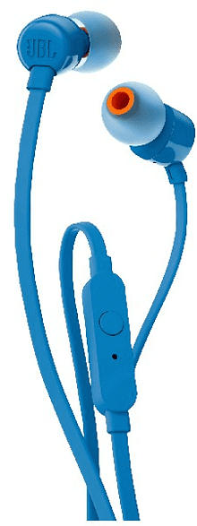 JBL Bluetooth In-Ear Kopfhörer T110BT, blau