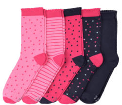 5 Paar Mädchen Socken im Set