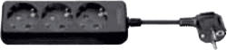 Steckdosenleiste ETV3301 3-fach, 1.5 m, schwarz