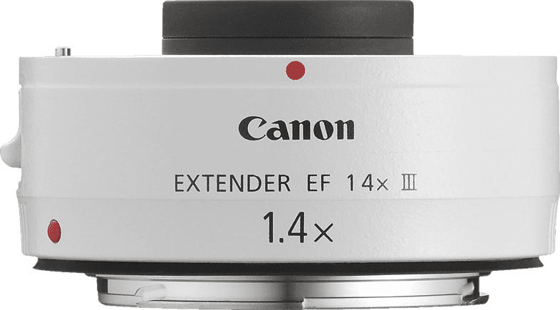 CANON Extender EF 1.4x III f/1.4 EF (Objektiv für Canon EF-Mount, Weiß)