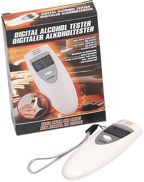 Digitaler Alkoholtester mit LCD Anzeige, 3 stellig ✔️ Online von