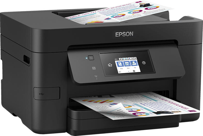 EPSON WorkForce Pro WF-4725DWF Tintenstrahl 4-in-1 Tinten-Multifunktionsdrucker WLAN Netzwerkfähig