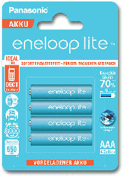 Vorgeladener Ni-MH Akku AAA BK-4LCCE2/4GE, 4er Pack