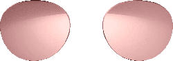 Lenses Rondo style Rosegold polarisiert