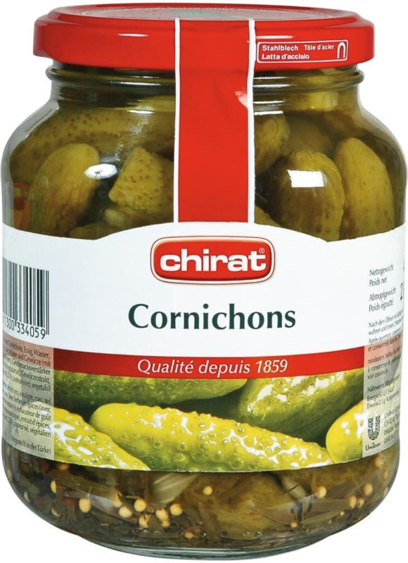 Chirat Cornichons 425 g -
