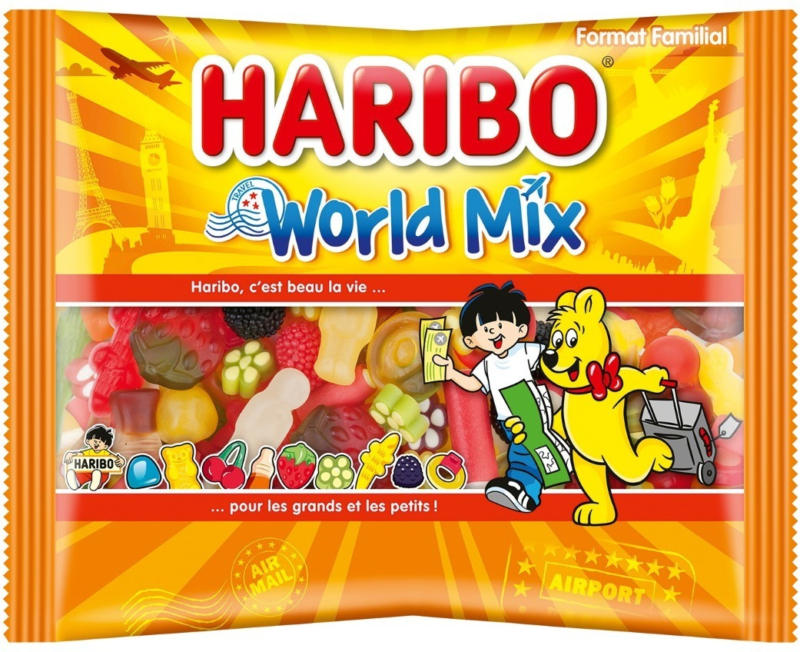 Haribo World-Mix Beutel 500 g -