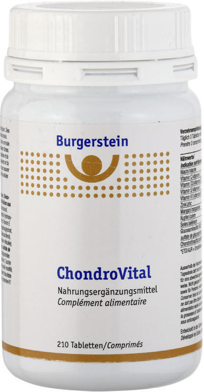 Burgerstein ChondroVital 210 comprimés -