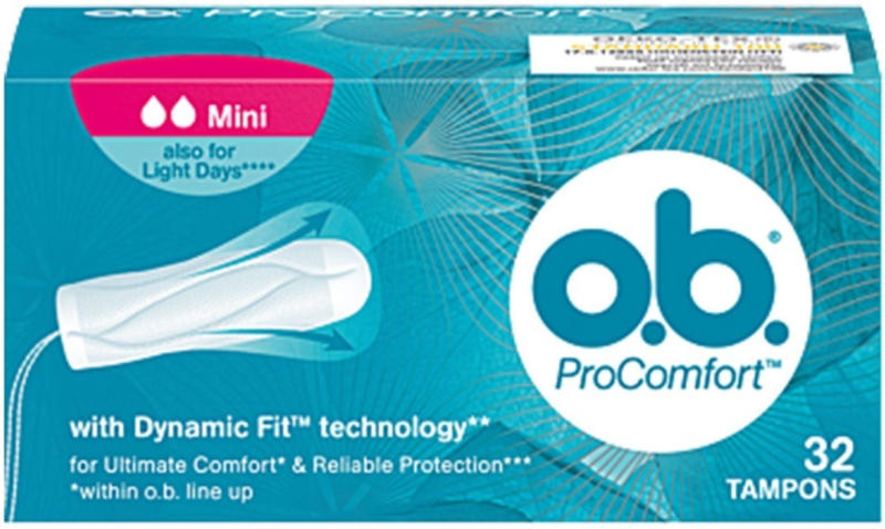 O.B. Tampons Pro Comfort mini, 32 Stk. -