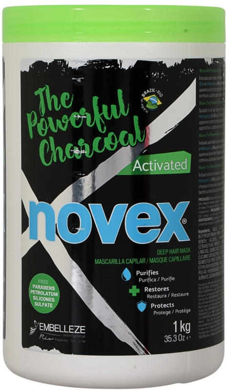 Novex Mask The Powerful Charcoal Deep Hair 1Kg -
