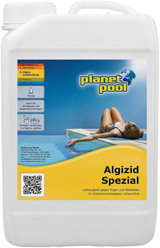 Alghicida speciale liquido Planet Pool 3L -