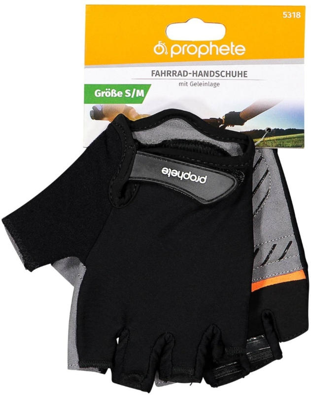 Prophete guanti da bicicletta con inserto in gel -