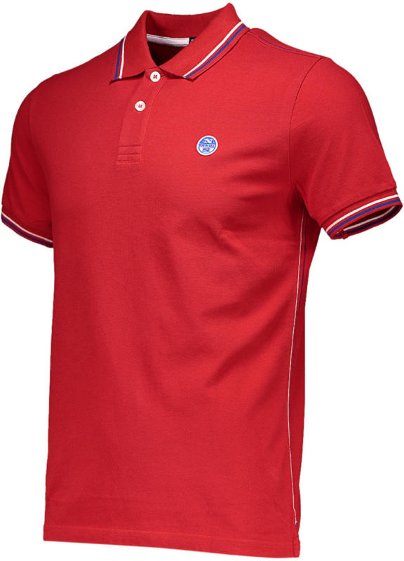 Herren-Poloshirt North Sails Streifen -